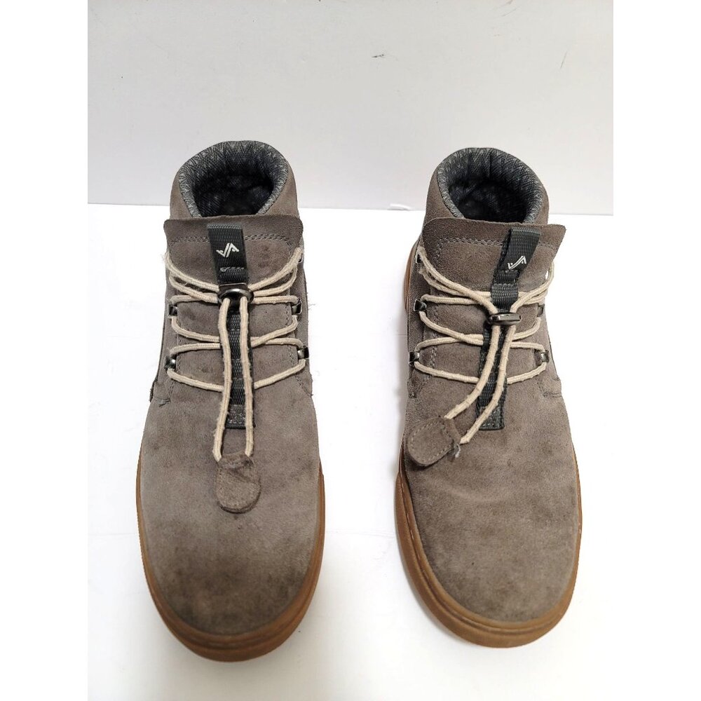 Forsake Lucie Women's Suede Leather High-Top Sneakers Size 8.5 Gunmetall